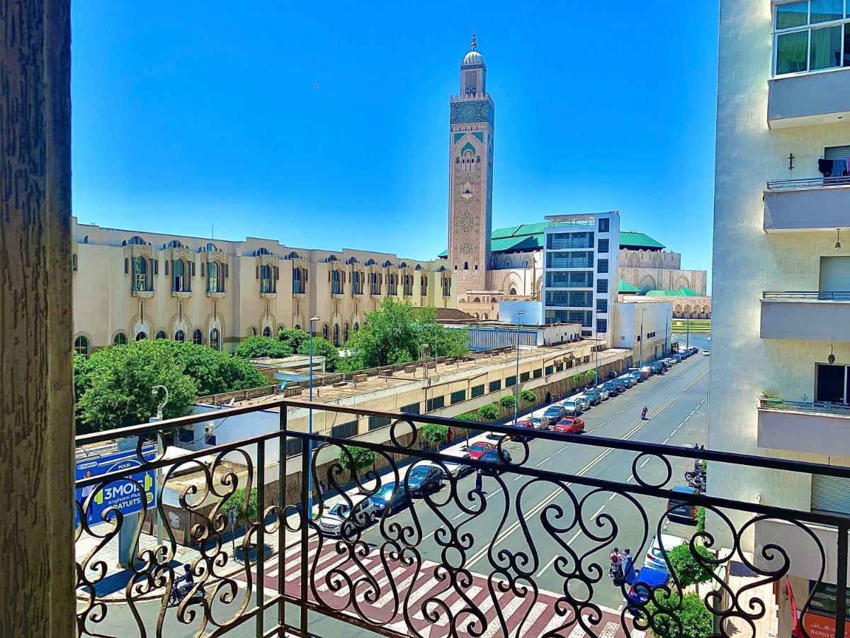 Sab 8 - Amazing View. 2 Bedrooms In Front Of The Mosque Hassan. Perfect Location 卡萨布兰卡 外观 照片