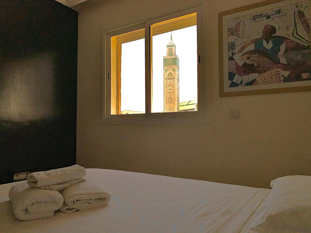 Sab 8 - Amazing View. 2 Bedrooms In Front Of The Mosque Hassan. Perfect Location 卡萨布兰卡 外观 照片